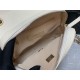 BACKPACK Grained Calfskin & Gold-Tone Metal AS3108 White High