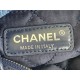 Chanel 22 SMALL HANDBAG Denim & Silver-Tone Metal AS3260 High