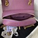 BACKPACK Grained Calfskin & Gold-Tone Metal AS3108 Purple A