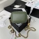 Chanel SMALL VANITY WITH CHAIN Lambskin & Gold-Tone Metal AP1447 Green A