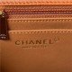 Chanel SMALL FLAP BAG With Top Diamond Handle Lambskin & Gold-Tone Metal AS4141 Caramel A