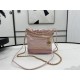 Chanel 22 MINI HANDBAG Patchwork Shiny Calfskin & Gold-Tone Metal AS3980 High