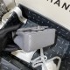 Supermini CLASSIC HANDBAG Lambskin Silver Grey B