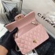 Mini CLASSIC HANDBAG Lambskin Gold Metal Pink B