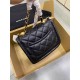 Flap Bag Lambskin & Gold Metal Black High