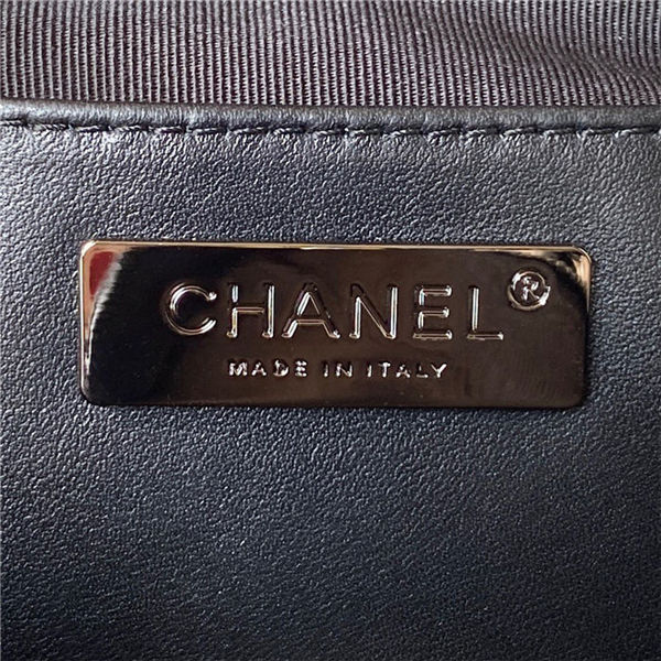 Chanel STAR HANDBAG Lambskin & Pewter-Tone Metal AS4579 Black A