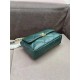 Large Chanel 19 Flap Bag Goatskin/Lambskin Ocean Blue High