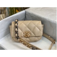 Waist Chanel 19 Flap Bag Lambskin/Goatskin mid