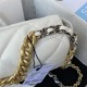 Chanel 19 Flap Bag Goatskin/Lambskin White High