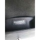 SMALL BOY Chanel HANDBAG Chevrons Pattern Grained Calfskin Black High