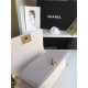 SMALL BOY Chanel HANDBAG Grained Calfskin White High