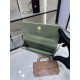 Chanel FLAP PHONE HOLDER WITH CHAIN AP4167 Shiny Lambskin & Gold-Tone Metal Green High