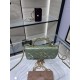 Chanel FLAP PHONE HOLDER WITH CHAIN AP4167 Shiny Lambskin & Gold-Tone Metal Green High