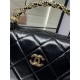 Chanel CLUTCH WITH CHAIN AP4189 Shiny Lambskin & Gold-Tone Metal Black High