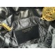 Chanel 22 MINI HANDBAG Shiny Calfskin Black, Imitation Pearls & Gold-Tone Metal AS3980 High