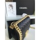 SMALL BOY Chanel HANDBAG Lambskin Black High