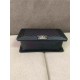 LARGE BOY Chanel HANDBAG Grained Calfskin Black High