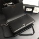 LARGE BOY Chanel HANDBAG Lambskin Black High