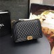 MAXI BOY Chanel HANDBAG Lambskin Black High