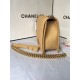 MAXI BOY Chanel HANDBAG Grained Calfskin Beige High