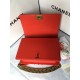 MAXI BOY Chanel HANDBAG Grained Calfskin Red High