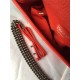 MAXI BOY Chanel HANDBAG Grained Calfskin Red High