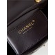 Chanel MINI FLAP BAG AS4165 Lambskin & Ash-Wood Brown High