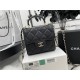 Chanel CLUTCH WITH CHAIN A68063 Lambskin & Gold-Tone Metal Black High