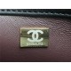 Chanel MINI FLAP BAG WITH TOP HANDLE AS4654 Lambskin & Gold-Tone Metal Black A