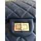 MINI FLAP BAG WITH TOP HANDLE AS4362 Lambskin & Gold-Tone Metal Grey A