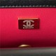 Chanel FLAP BAG AS4064 Lambskin & Gold-Tone Metal Black High