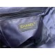 Chanel Small Backpack Lambskin 91120 Gold-Metal Navy High