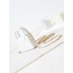 Chanel CLUTCH WITH CHAIN AP3435 Shiny Aged Calfskin & Gold-Tone Metal White High