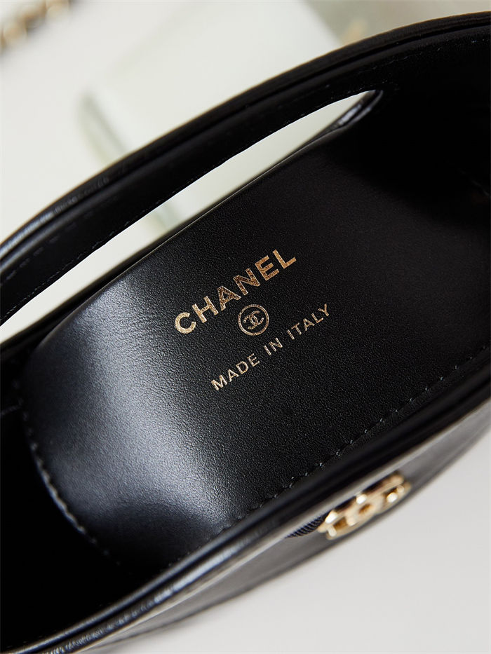 Chanel 31 Mini BAG Lambskin & Gold-Tone Metal AP3656 Black A