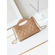 Chanel 31 Mini BAG Lambskin & Gold-Tone Metal AP3656 Beige A