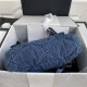 Large Chanel 19 Flap Bag Denim High