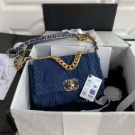 Chanel 19 Flap Bag Denim High