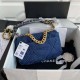 Chanel 19 Flap Bag Denim High