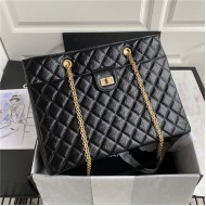 Chanel Large Shopping Bag Black High