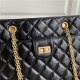 Chanel Large Shopping Bag Black High