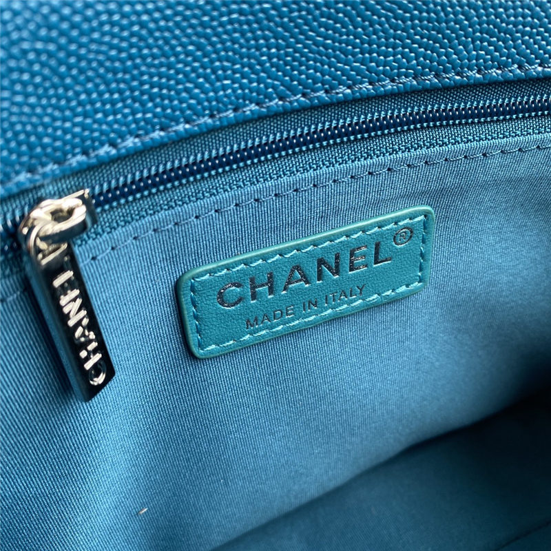 Chanel Flap Bag Blue High