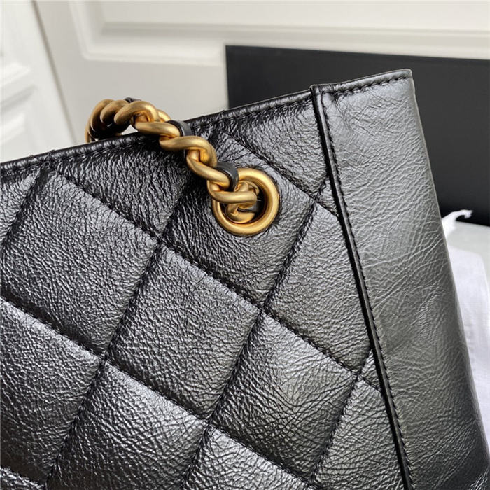 Chanel Small Shopping Bag Black High