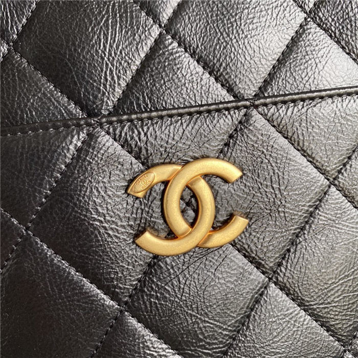 Chanel Small Shopping Bag Black High