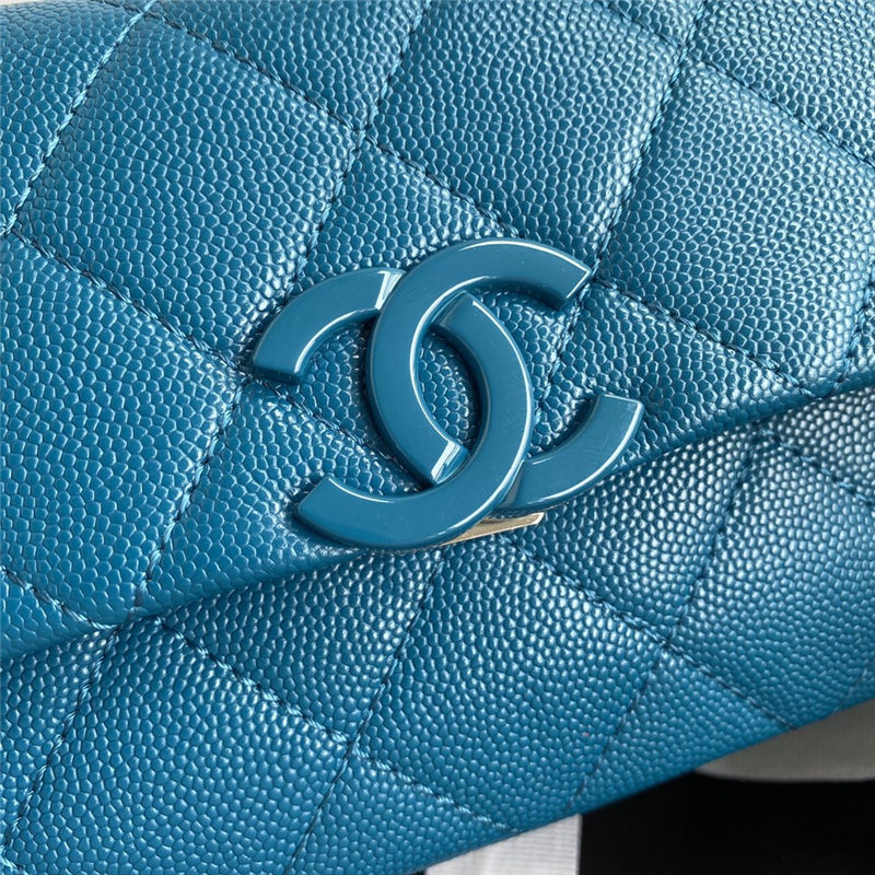 Chanel Small Flap Bag Blue High