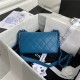 Chanel Small Flap Bag Blue High