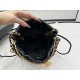 Chanel 22 MINI HANDBAG Shiny Lambskin Black, Bijoux Charms & Gold-Tone Metal AS3980 High