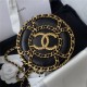 Chanel BUCKET WITH CHAINLambskin Imitation Pearls & Gold-Tone Metal Black A