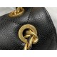 Chanel CHAIN BACKPACK Grained Calfskin & Gold-Tone Metal AS4490 Black A