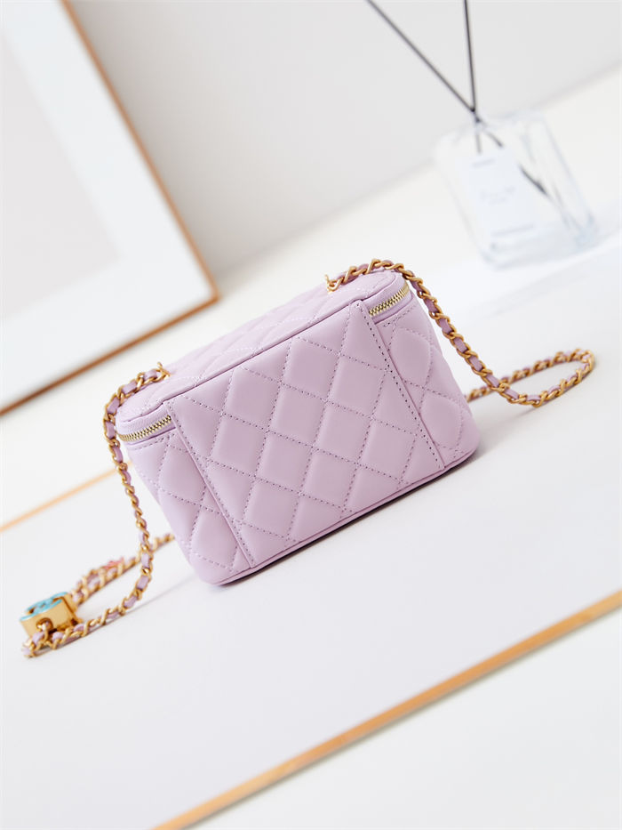 Chanel Vanity with Chain AP3940 Lambskin Pink High