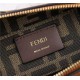 Fendi By The Way Mini Boston bag leather Brown High